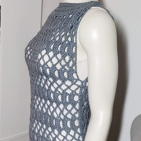 Crochet dress,  bikini cover-up, lace dress - Picture 3 of 4